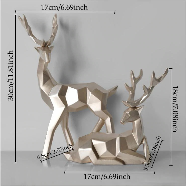 Nordic Deer Decor